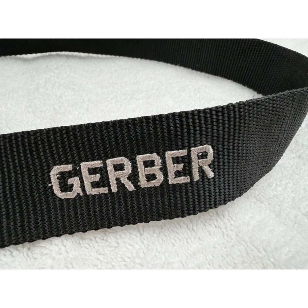 Gerber Bear Grylls Survival Belt Black Nylon Tactical Hidden Pocket 43